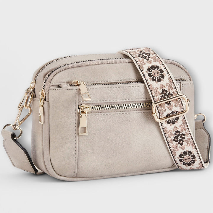 Fabienne - Sac bandoulière en cuir vegan