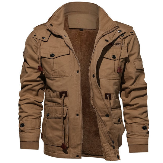 Delphine - Manteau Moderne avec Multiples Poches