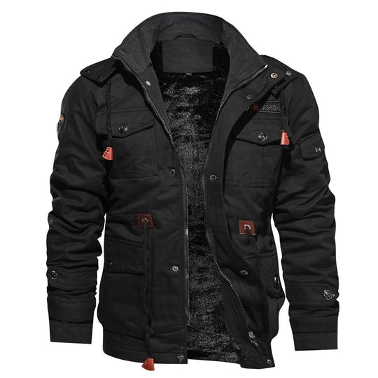 Delphine - Manteau Moderne avec Multiples Poches