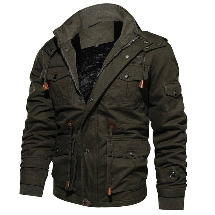 Delphine - Manteau Moderne avec Multiples Poches