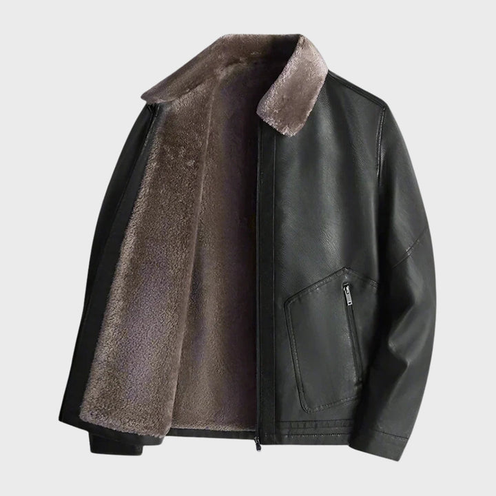 Gisele - Veste en Cuir Cavalier
