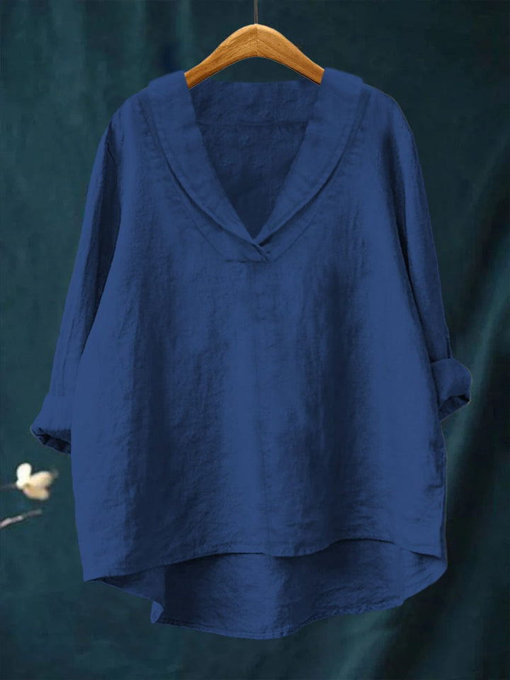 Quiterie | Blouse en Lin Élégante pour l'Été