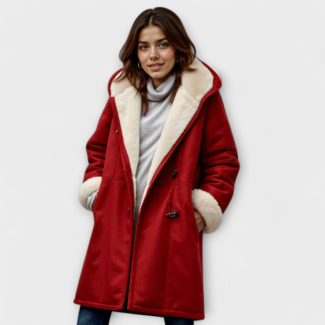 Diane | Veste Douillette avec Fourrure