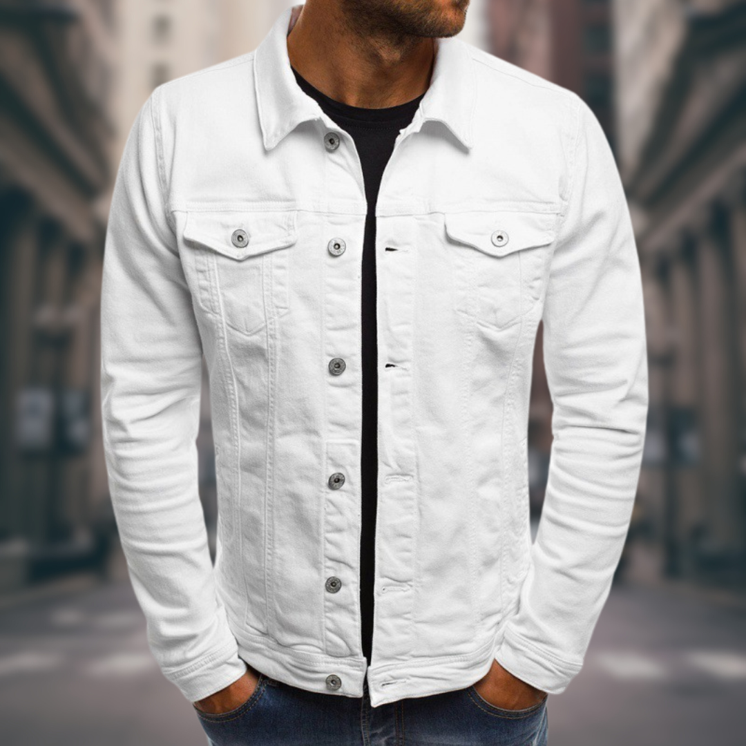 Léo - Veste en Denim Personnalisée