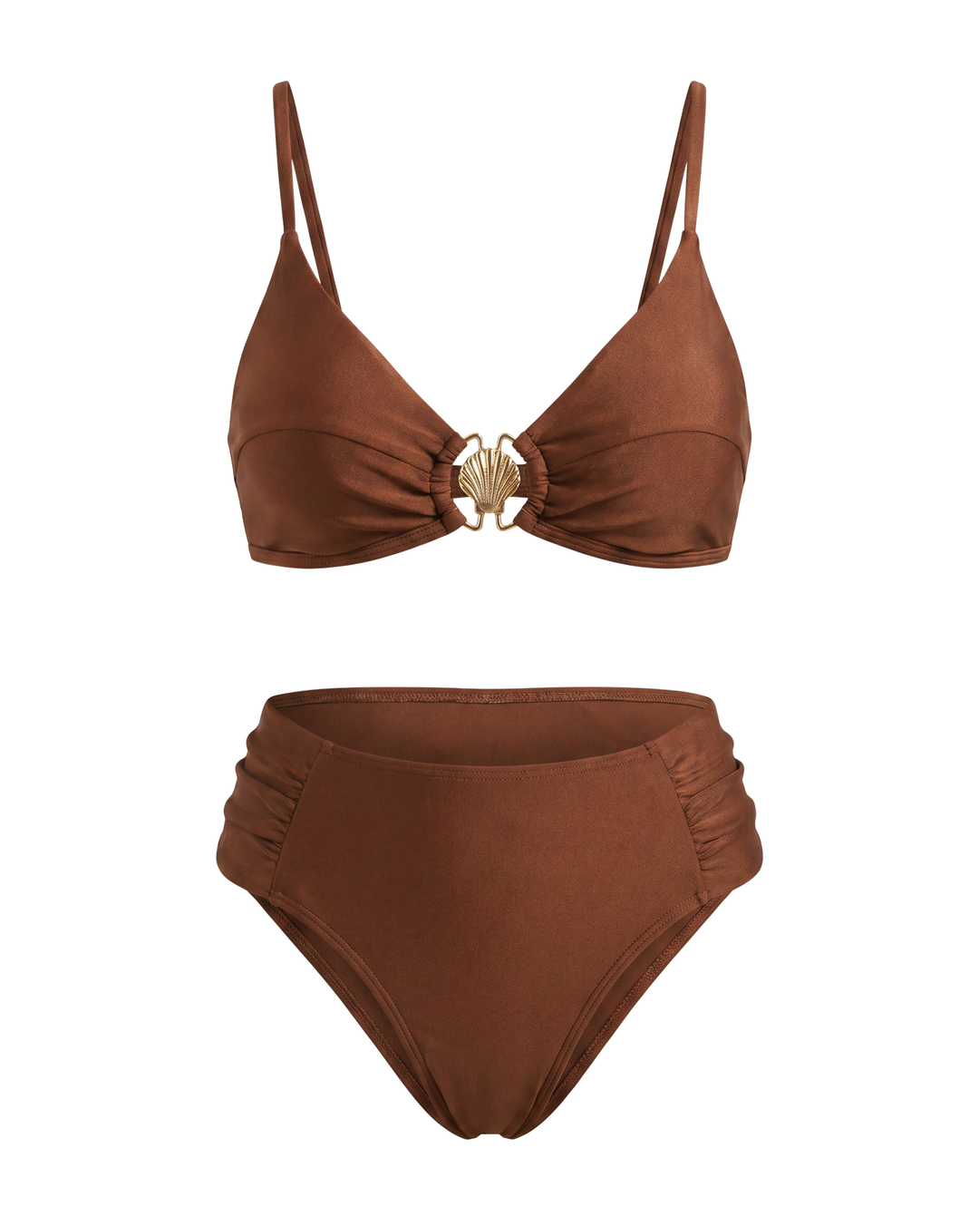 Ensemble de Bikini Tons Terres