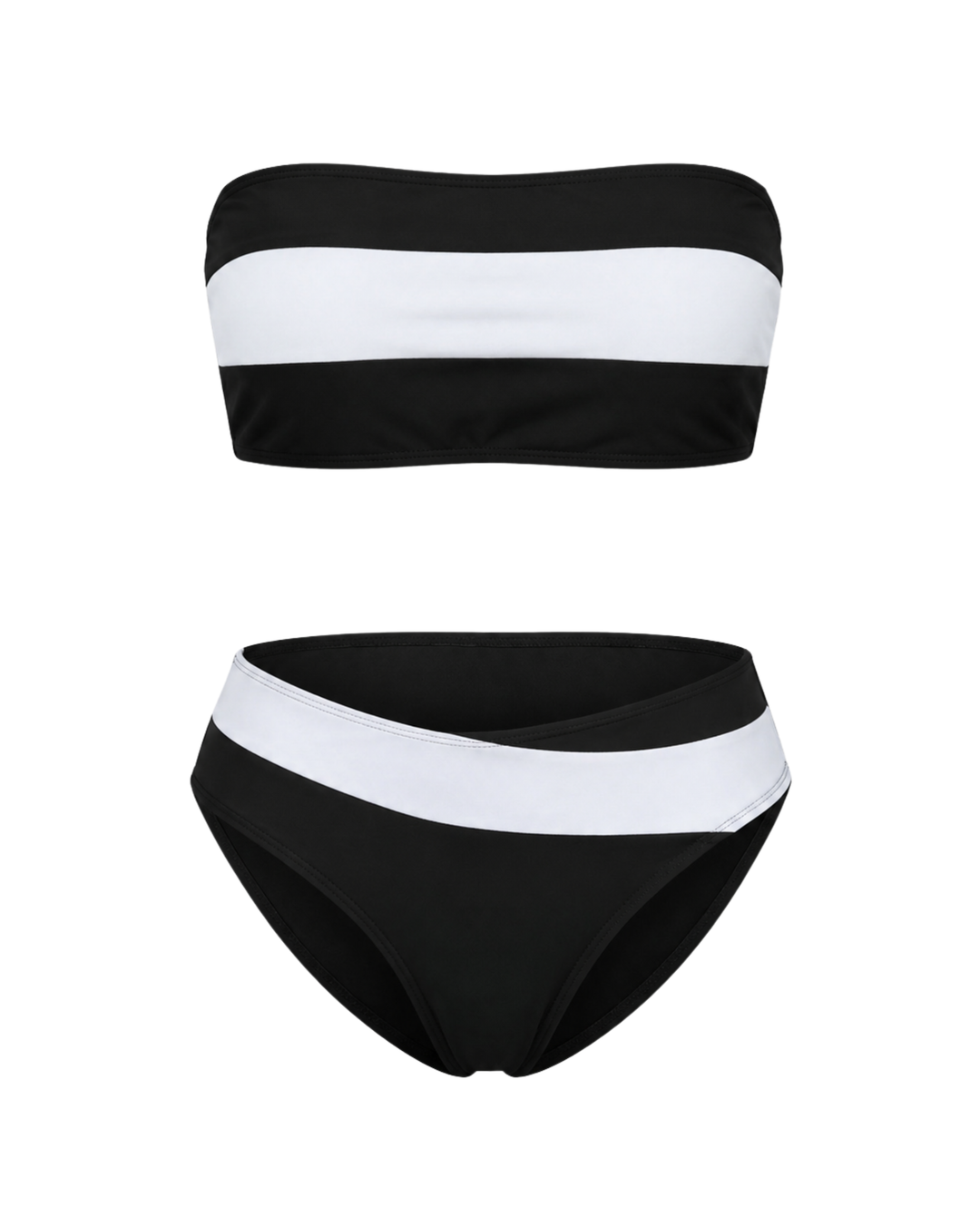 Bikini Colorblock Contrasté