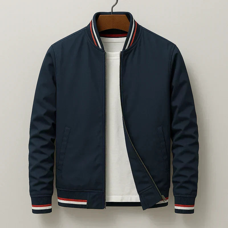 Olympe - Veste Bombers Rayée
