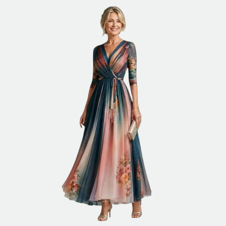 Inès | Robe Maxi Florale Bohème