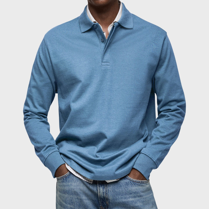 Lucas - Polo de Luxe à Manches Longues