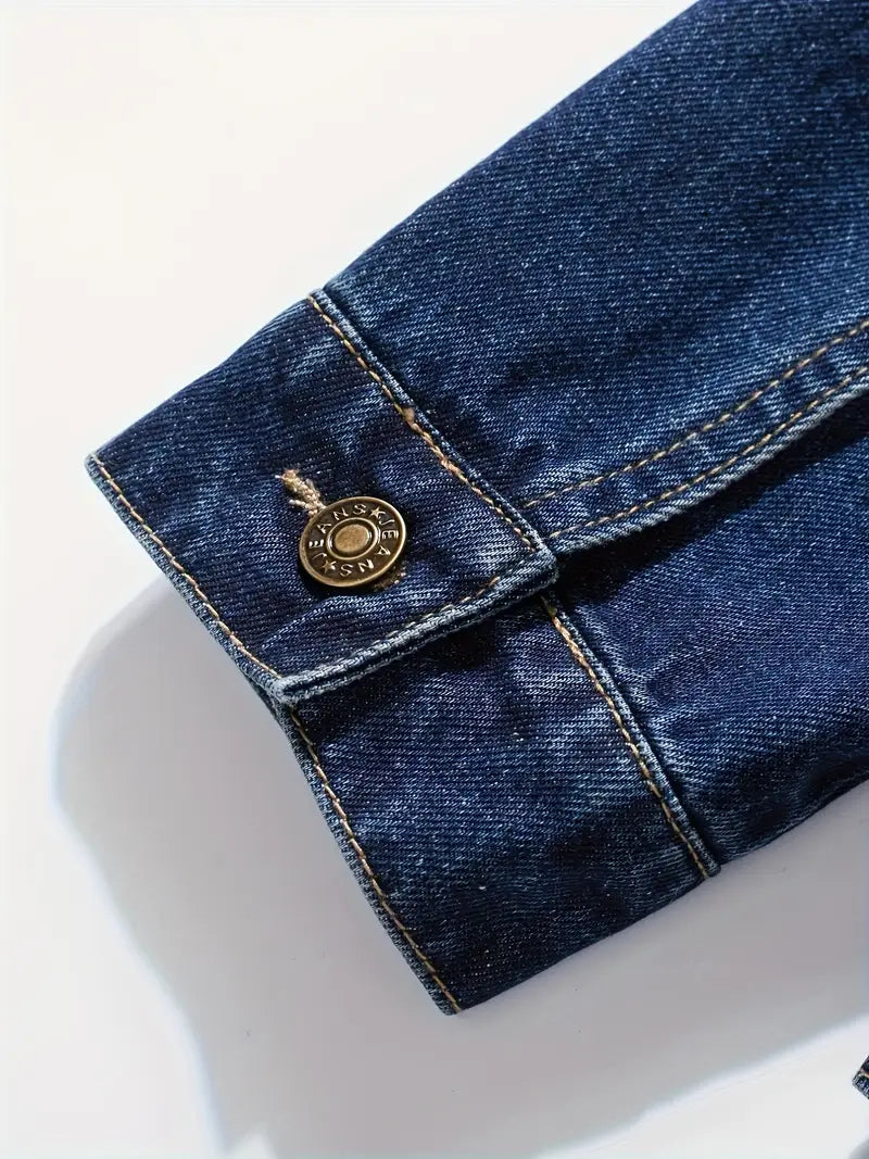 Cyrielle - Veste en Denim Classique
