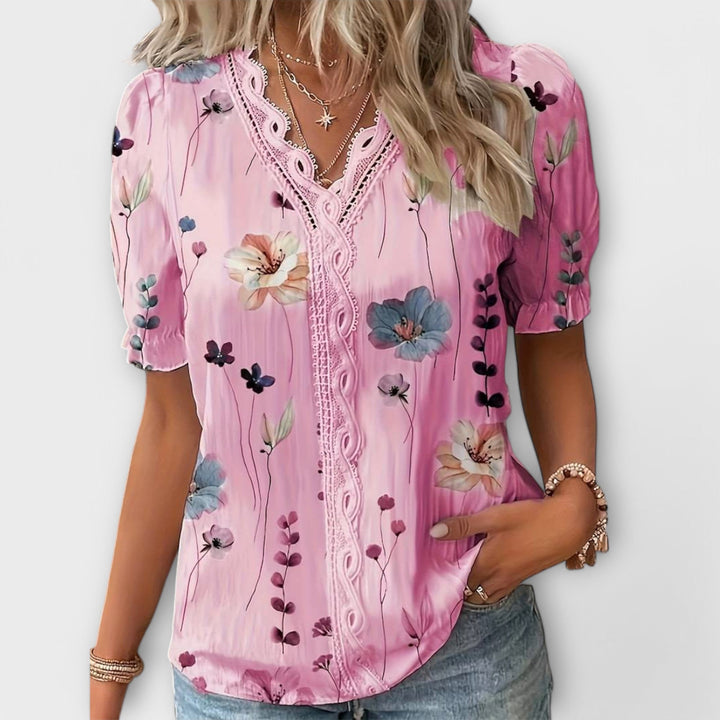 Alizée | Blouse à Col V