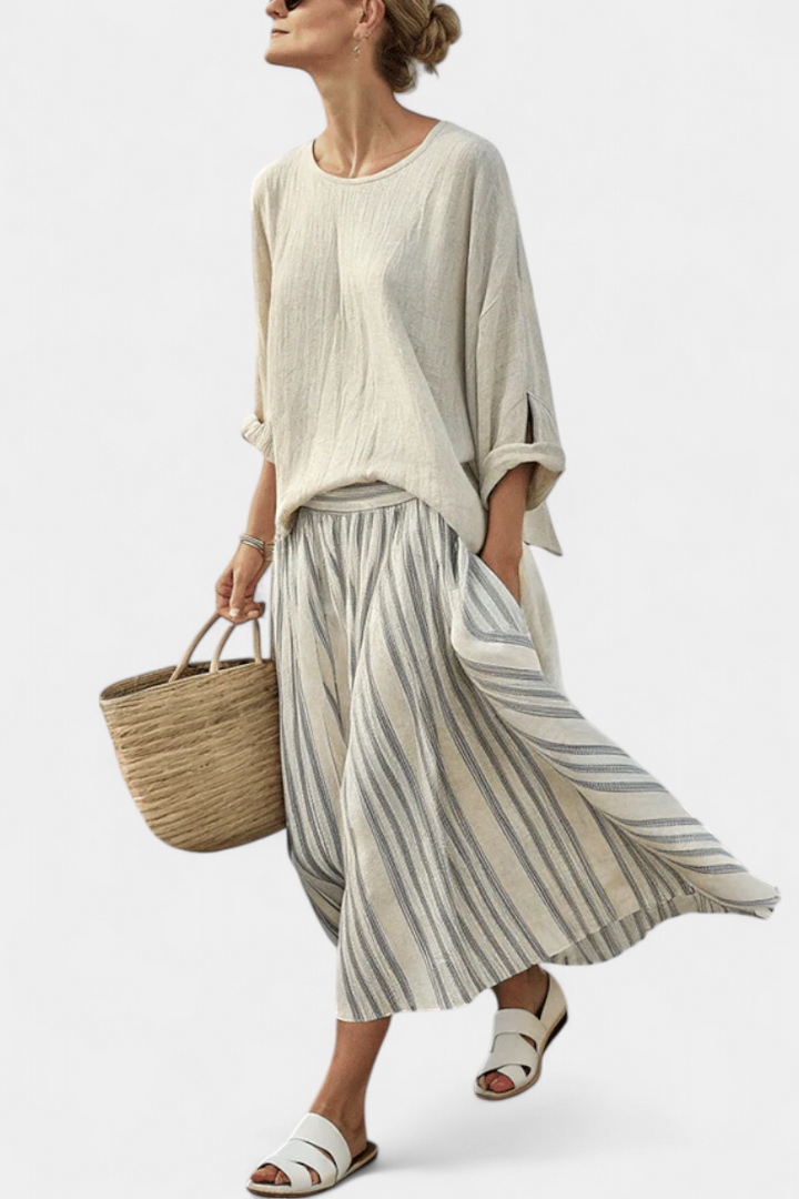 Noemie | Ensemble en Lin de Bambou