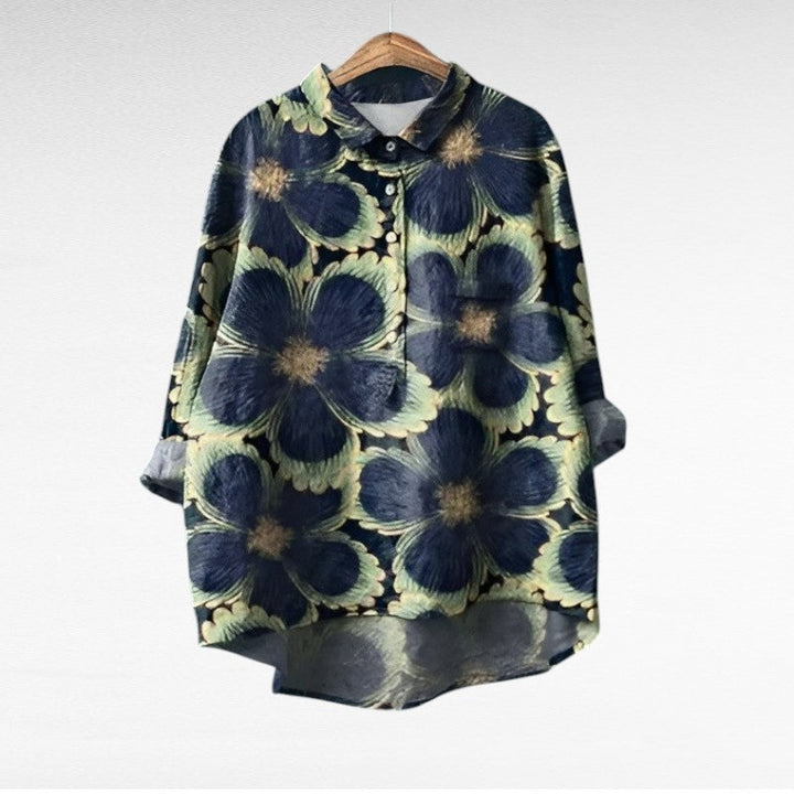 Clara | Blouse en Lin Élégante pour l'Été