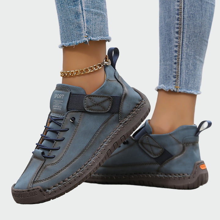 Bottes en cuir orthopédique
