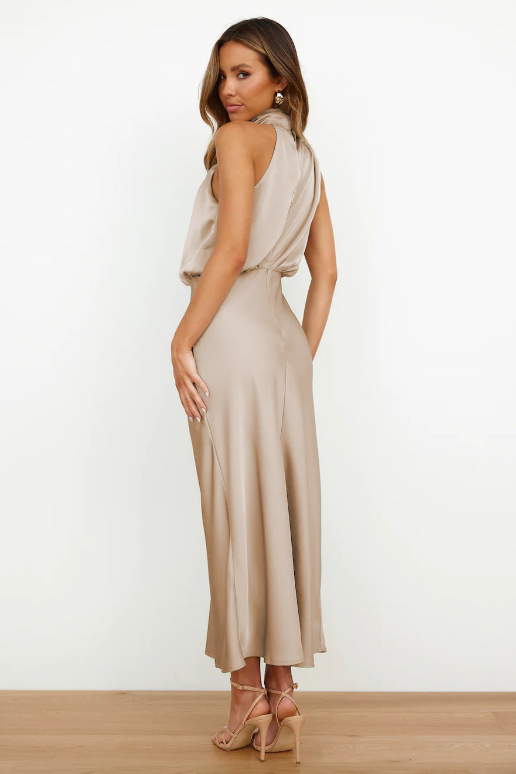 Margaux | Robe de soirée élégante avec col halter