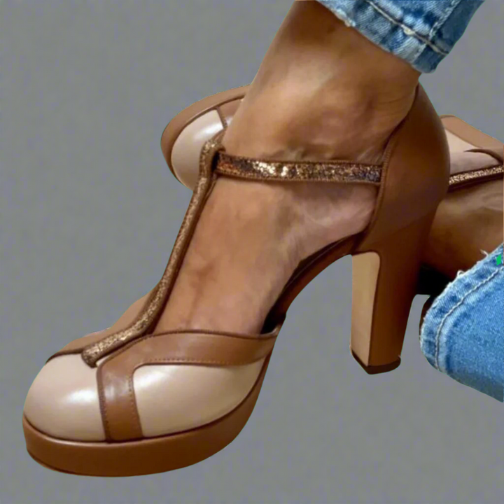 Florence | Sandales à Talons Hauts Élégantes et Confortables