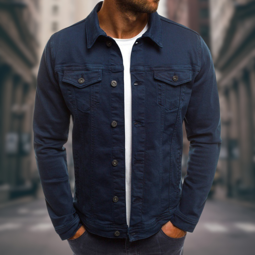 Léo - Veste en Denim Personnalisée
