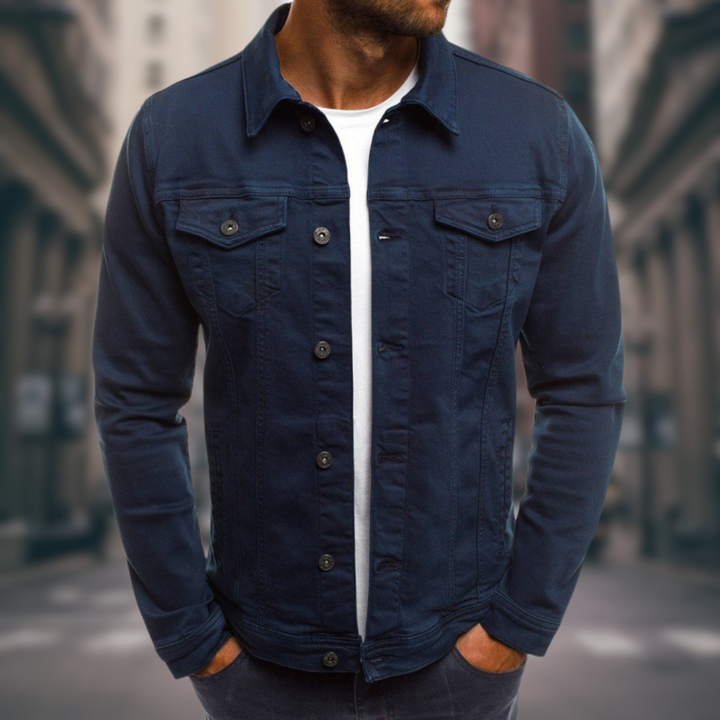 Léo - Veste en Denim Personnalisée