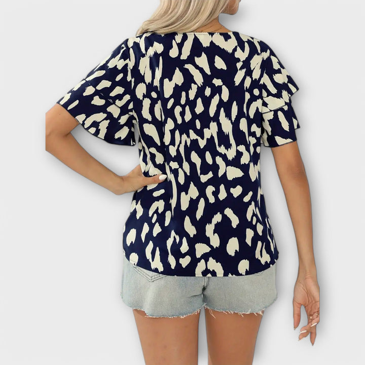 Louise | Blouse décontractée à col rond
