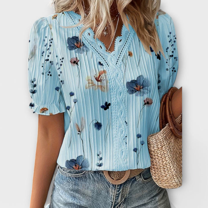 Alizée | Blouse à Col V