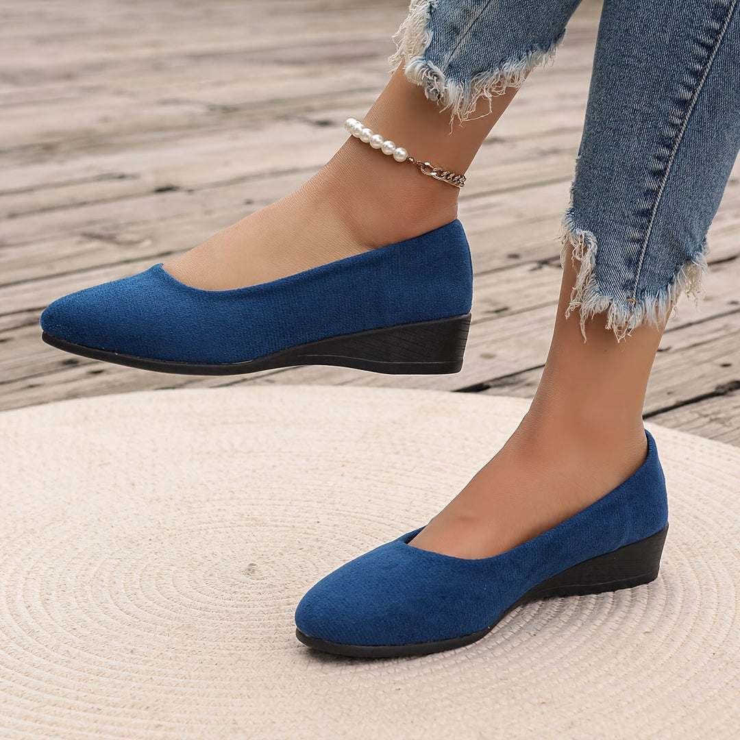 Danielle | Ballerines confortables avec talon compensé