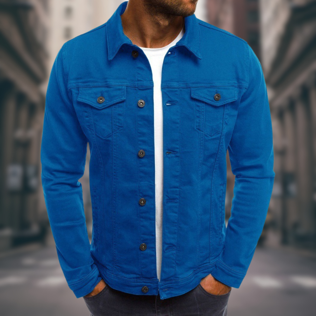 Marc - Veste en Jean Ajustée