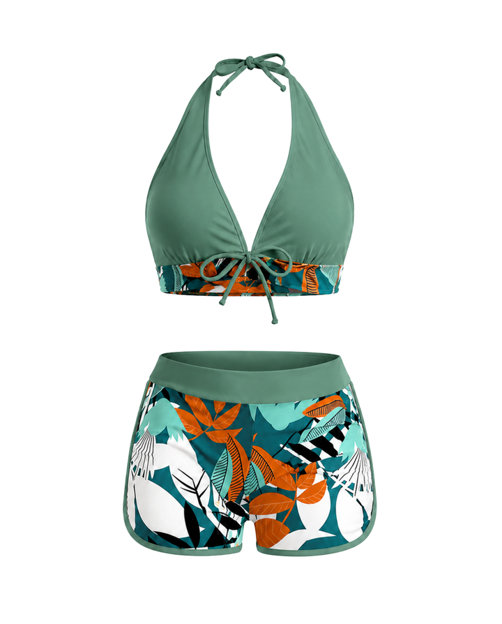 Maillot de bain une pièce avec bretelles