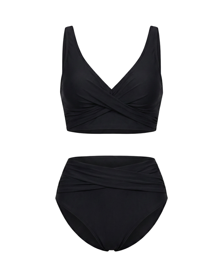 Ensemble de Bikini Taille Haute Premium