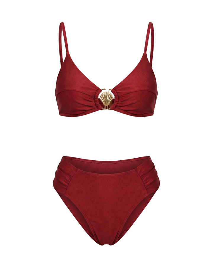 Ensemble de Bikini Tons Terres