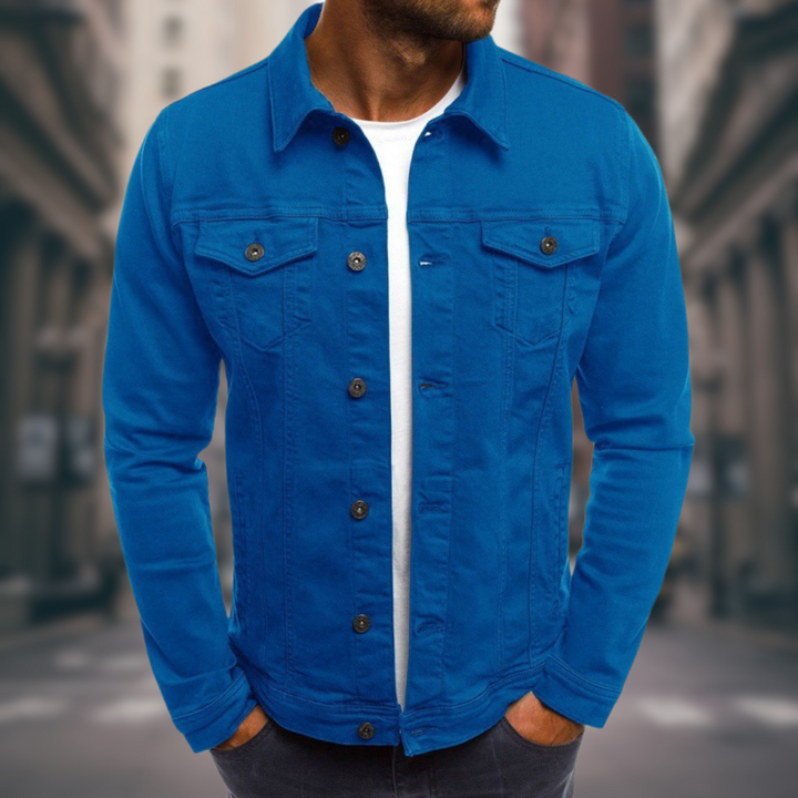 Léo - Veste en Denim Personnalisée