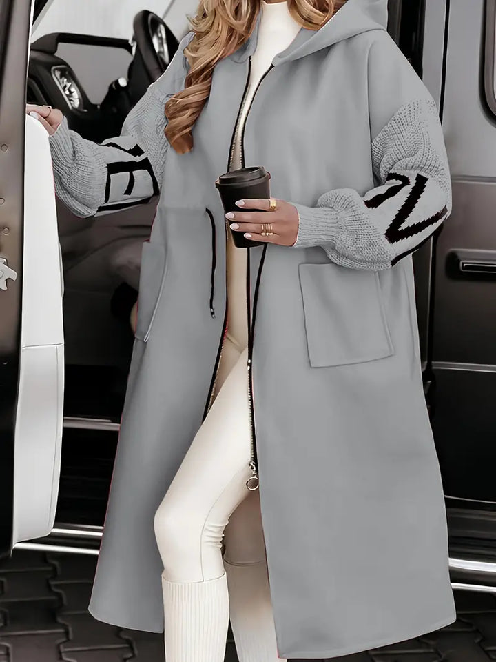 Justine | Cardigan-manteau élégant