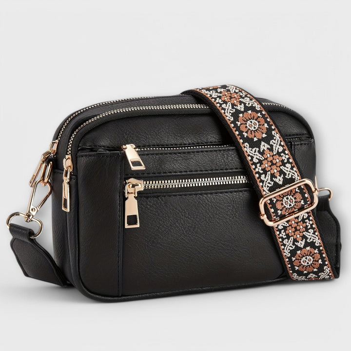 Fabienne - Sac bandoulière en cuir vegan