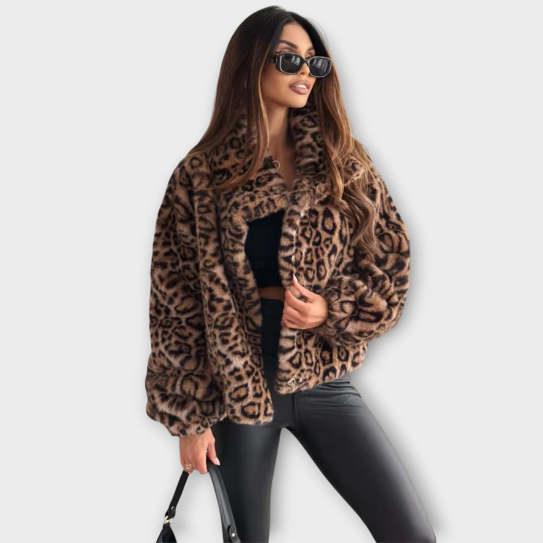 Émilie | Manteau Léopard
