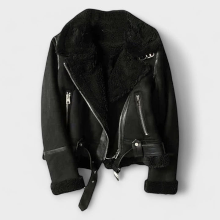 Renée | Veste Aviateur en Suède
