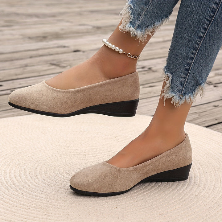 Danielle | Ballerines confortables avec talon compensé