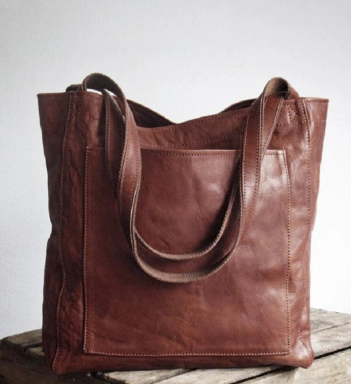 Caroline - Sac à bandoulière en cuir classique