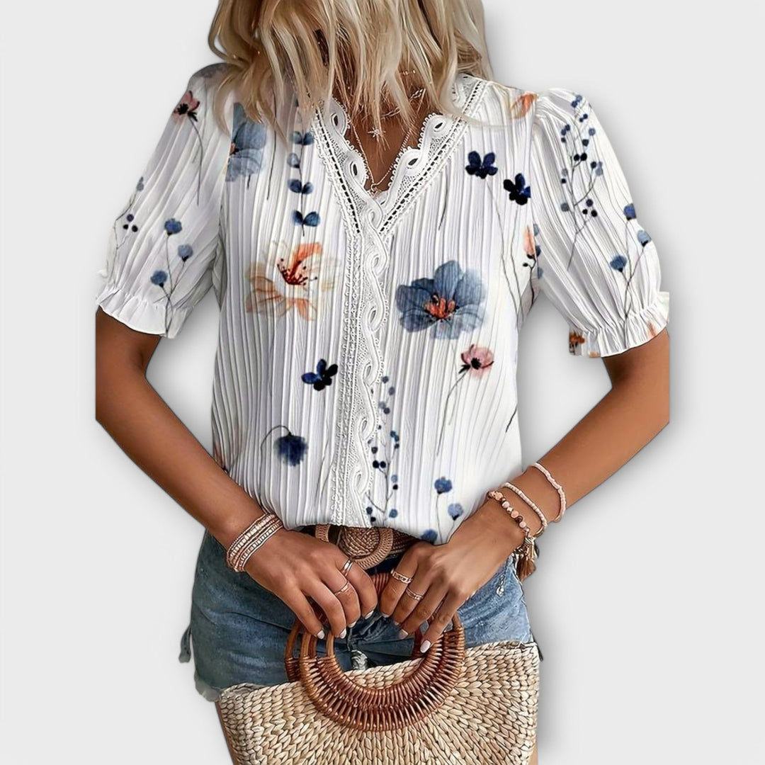 Alizée | Blouse à Col V