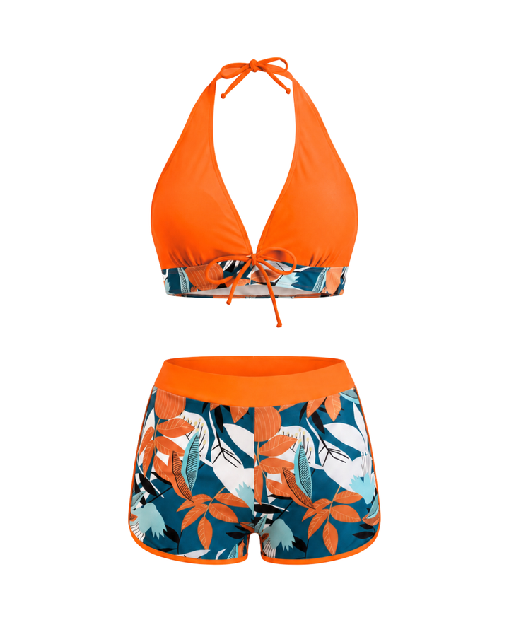 Maillot de bain une pièce avec bretelles