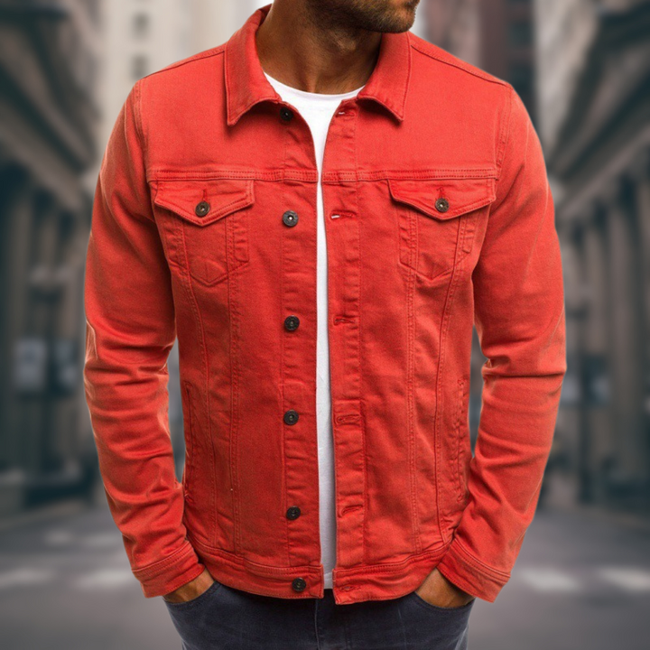 Léo - Veste en Denim Personnalisée