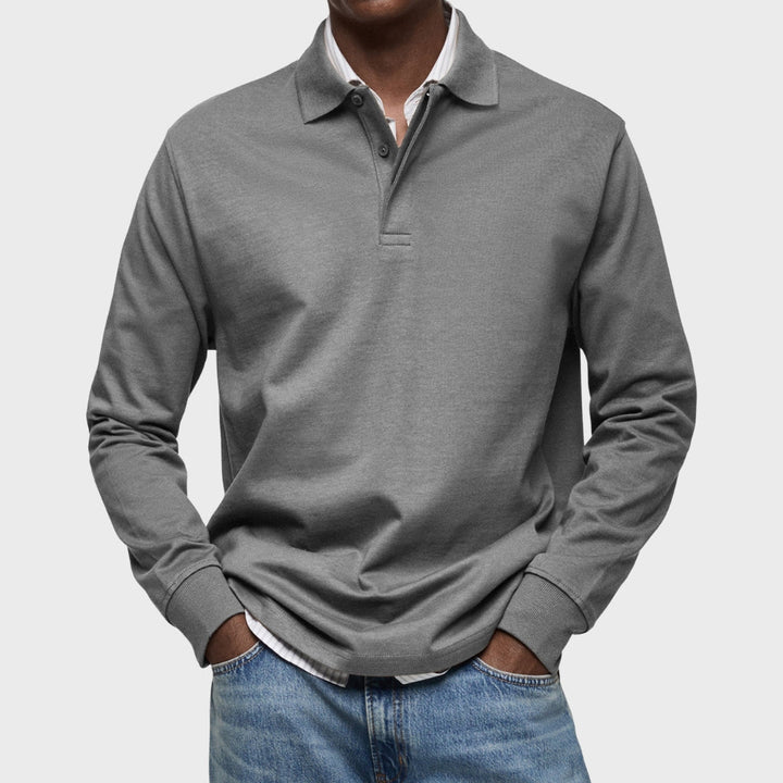 Lucas - Polo de Luxe à Manches Longues
