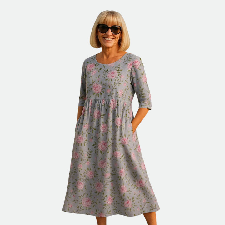 Ursule | Robe Midi Décontractée