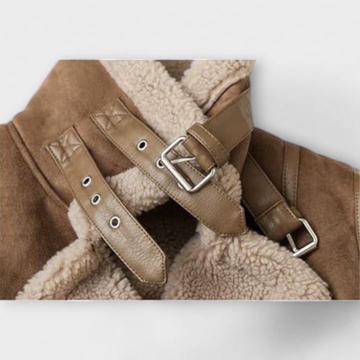 Renée | Veste Aviateur en Suède