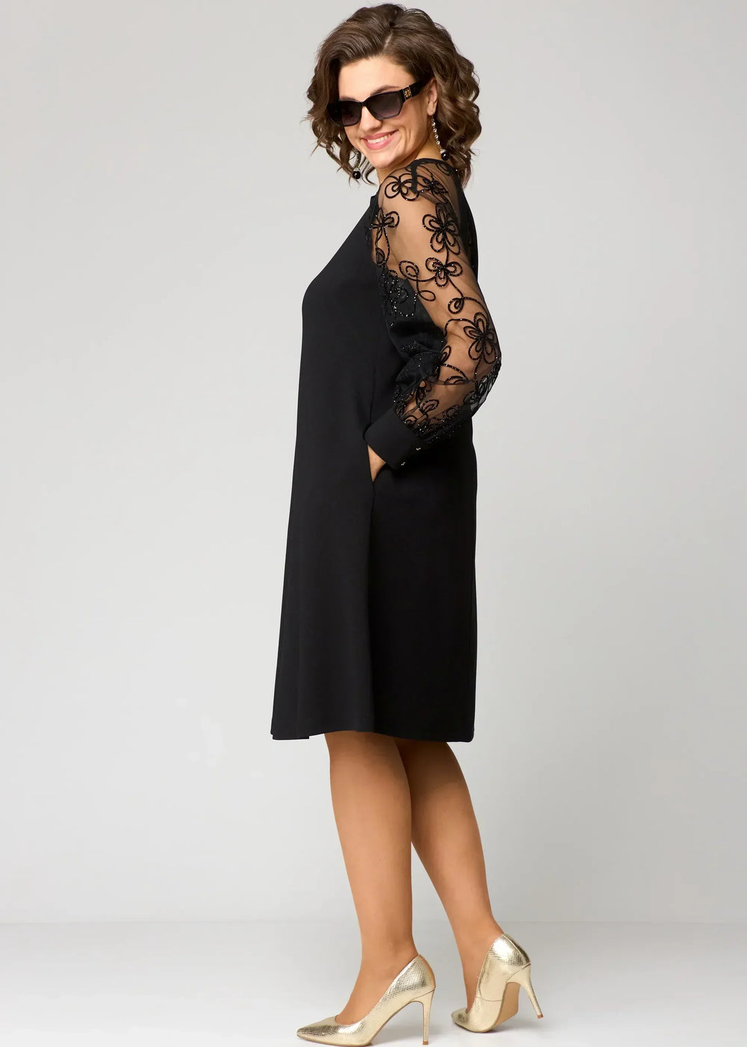 Domitille | Robe Midi Élégante