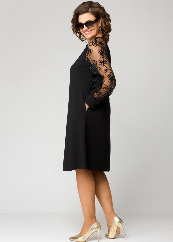 Domitille | Robe Midi Élégante