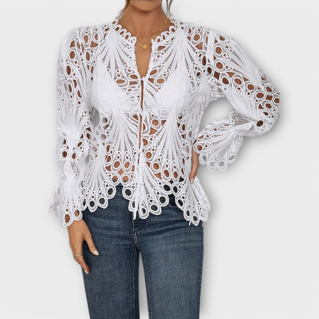 Régine | Blouse Asymétrique