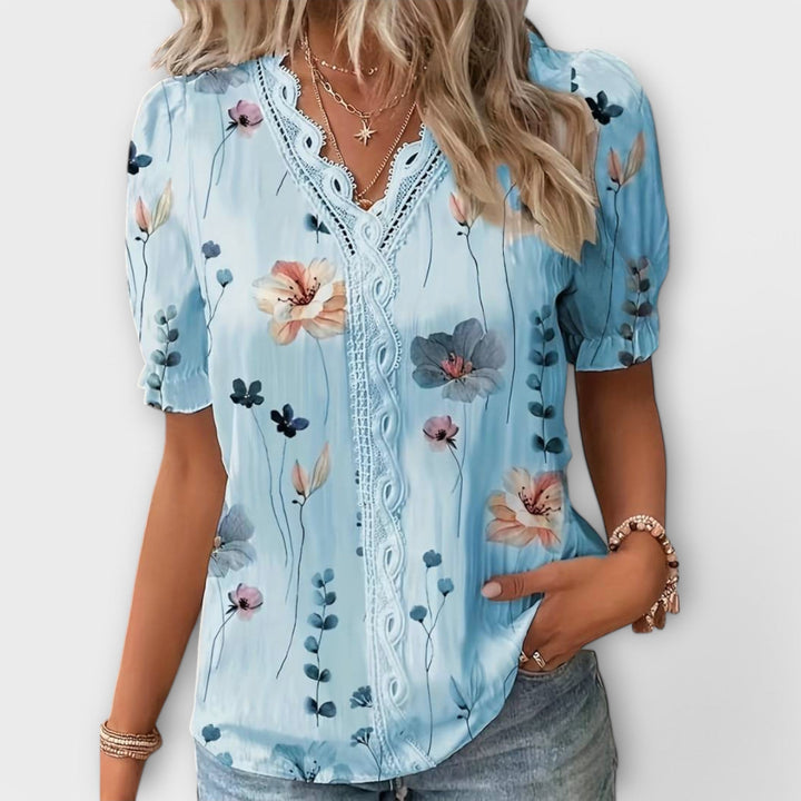 Alizée | Blouse à Col V