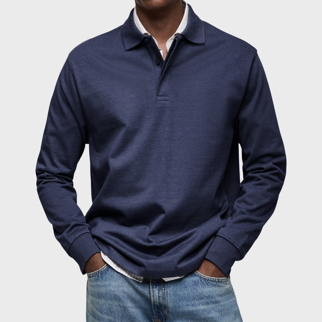 Lucas - Polo de Luxe à Manches Longues