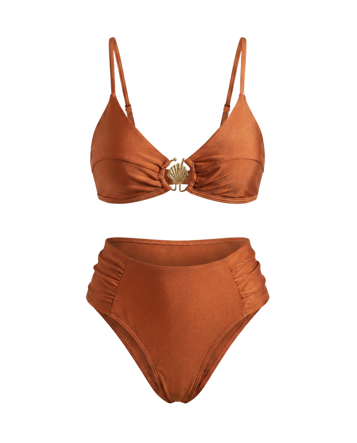 Ensemble de Bikini Tons Terres