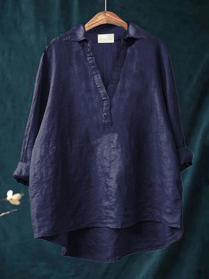 Beatrice | Blouse en Lin Élégante pour l'Été