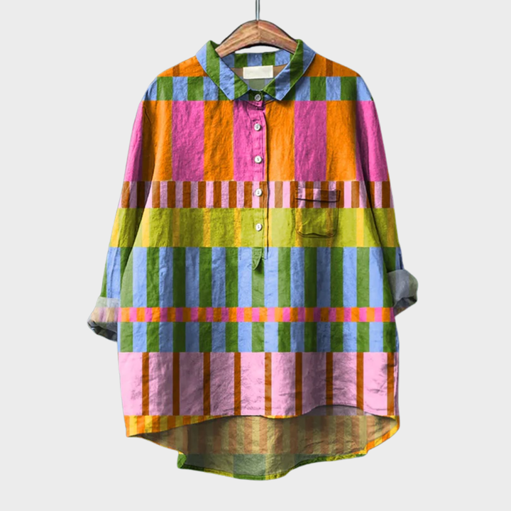 Éloïse | Blouse en Lin Élégante pour l'Été